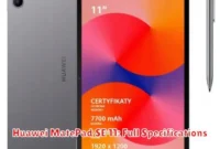 Huawei MatePad SE 11: Full Specifications
