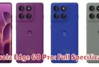 Motorola Edge 60 Pro: Full Specifications