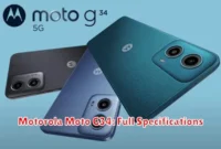 Motorola Moto G34: Full Specifications