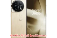 OnePlus 11: Full Specifications