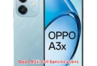 Oppo A3x: Full Specifications