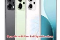 Oppo Reno14 Pro: Full Specifications