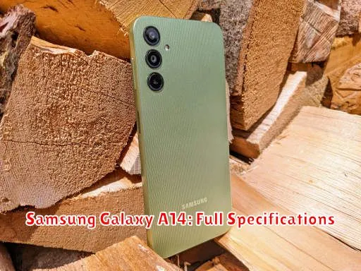 Samsung Galaxy A14: Full Specifications
