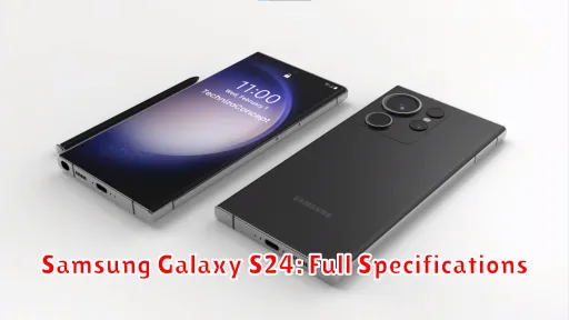 Samsung Galaxy S24: Full Specifications