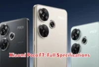 Xiaomi Poco F7: Full Specifications