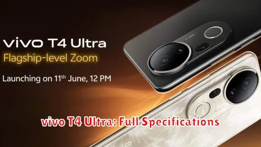 vivo T4 Ultra: Full Specifications
