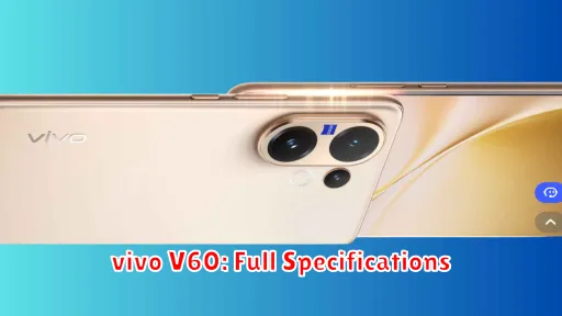 vivo V60: Full Specifications