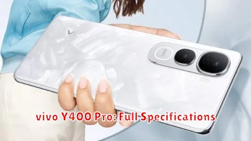 vivo Y400 Pro: Full Specifications